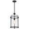 Nuvo Yorktown 1-Light Pendant - Matte Black Finish - Clear Glass 60/7945 - alternate 2